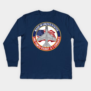 Ling-Temco-Vought A-7 Corsair II Kids Long Sleeve T-Shirt